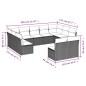 vidaXL 11-tlg. Garten-Sofagarnitur mit Kissen Beige Poly Rattan vidaXL 11-tlg. Garten-Sofagarnitur mit Kissen Beige Poly Rattan