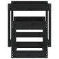 vidaXL Sand-Spieltische 2 Stk. Schwarz Massivholz Kiefer vidaXL Sand-Spieltische 2 Stk. Schwarz Massivholz Kiefer