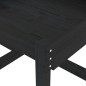 vidaXL Sand-Spieltische 2 Stk. Schwarz Massivholz Kiefer vidaXL Sand-Spieltische 2 Stk. Schwarz Massivholz Kiefer