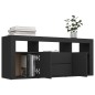 vidaXL TV-Schrank Schwarz 120x30x50 cm Holzwerkstoff vidaXL TV-Schrank Schwarz 120x30x50 cm Holzwerkstoff