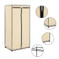 vidaXL Kleiderschrank Creme 75×50×160 cm vidaXL Kleiderschrank Creme 75×50×160 cm