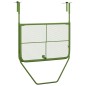 vidaXL Balkontisch Grün 60x40 cm Stahl vidaXL Balkontisch Grün 60x40 cm Stahl