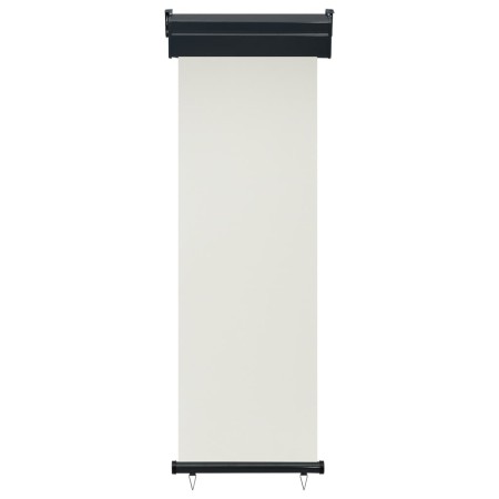 vidaXL Balkon-Seitenmarkise 65x250 cm Creme