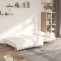vidaXL Schlafsofa 2-Sitzer Creme Stoff vidaXL Schlafsofa 2-Sitzer Creme Stoff