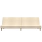 vidaXL Schlafsofa 2-Sitzer Creme Stoff vidaXL Schlafsofa 2-Sitzer Creme Stoff