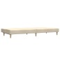 vidaXL Schlafsofa 2-Sitzer Creme Stoff vidaXL Schlafsofa 2-Sitzer Creme Stoff