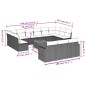 vidaXL 14-tlg. Garten-Sofagarnitur mit Kissen Beige Poly Rattan vidaXL 14-tlg. Garten-Sofagarnitur mit Kissen Beige Poly Rattan