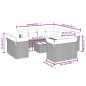 vidaXL 12-tlg. Garten-Sofagarnitur mit Kissen Beige Poly Rattan vidaXL 12-tlg. Garten-Sofagarnitur mit Kissen Beige Poly Rattan
