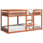 vidaXL Etagenbett Wachsbraun 80x200 cm Massivholz Kiefer vidaXL Etagenbett Wachsbraun 80x200 cm Massivholz Kiefer