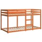 vidaXL Etagenbett Wachsbraun 80x200 cm Massivholz Kiefer vidaXL Etagenbett Wachsbraun 80x200 cm Massivholz Kiefer