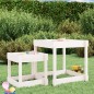 vidaXL Sand-Spieltische 2 Stk. Weiß Massivholz Kiefer vidaXL Sand-Spieltische 2 Stk. Weiß Massivholz Kiefer