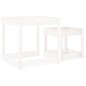 vidaXL Sand-Spieltische 2 Stk. Weiß Massivholz Kiefer vidaXL Sand-Spieltische 2 Stk. Weiß Massivholz Kiefer