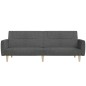 vidaXL Schlafsofa 2-Sitzer Dunkelgrau Stoff vidaXL Schlafsofa 2-Sitzer Dunkelgrau Stoff