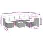 vidaXL 10-tlg. Garten-Sofagarnitur mit Kissen Beige Poly Rattan vidaXL 10-tlg. Garten-Sofagarnitur mit Kissen Beige Poly Rattan