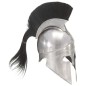 vidaXL Griechischer Krieger-Helm Antik Replik LARP Silbern Stahl vidaXL Griechischer Krieger-Helm Antik Replik LARP Silbern Stahl