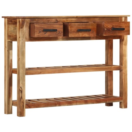 vidaXL Sideboard mit 3 Schubladen 110x30x80 cm Massivholz Palisander