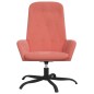 vidaXL Relaxsessel Rosa Samt vidaXL Relaxsessel Rosa Samt