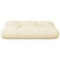 vidaXL Palettenkissen Creme 50x40x12 cm Stoff vidaXL Palettenkissen Creme 50x40x12 cm Stoff