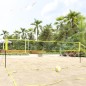 vidaXL Volleyballnetz Gelb und Schwarz 823x244 cm PE-Gewebe vidaXL Volleyballnetz Gelb und Schwarz 823x244 cm PE-Gewebe