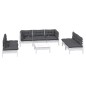 vidaXL 8-tlg. Garten-Lounge-Set mit Kissen Kiefer Massivholz vidaXL 8-tlg. Garten-Lounge-Set mit Kissen Kiefer Massivholz