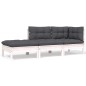 vidaXL 8-tlg. Garten-Lounge-Set mit Kissen Kiefer Massivholz vidaXL 8-tlg. Garten-Lounge-Set mit Kissen Kiefer Massivholz