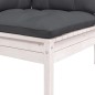 vidaXL 8-tlg. Garten-Lounge-Set mit Kissen Kiefer Massivholz vidaXL 8-tlg. Garten-Lounge-Set mit Kissen Kiefer Massivholz