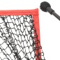 vidaXL Golf-Übungsnetz Schwarz und Rot 305x91x213 cm Polyester vidaXL Golf-Übungsnetz Schwarz und Rot 305x91x213 cm Polyester
