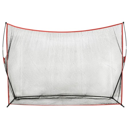 vidaXL Golf-Ballfangnetz 356x92,5x215 cm Metall 