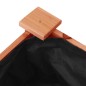 vidaXL Pflanzkübel mit Einsatz und Rollen Braun 71x37x80 cm Tannenholz vidaXL Pflanzkübel mit Einsatz und Rollen Braun 71x37x80 cm Tannenholz