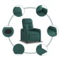 vidaXL Relaxsessel Dunkelgrün Stoff vidaXL Relaxsessel Dunkelgrün Stoff