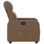 vidaXL Relaxsessel Braun Stoff vidaXL Relaxsessel Braun Stoff