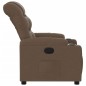 vidaXL Relaxsessel Braun Stoff vidaXL Relaxsessel Braun Stoff