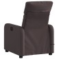 vidaXL Massagesessel Dunkelbraun Stoff vidaXL Massagesessel Dunkelbraun Stoff