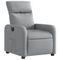 vidaXL Relaxsessel Elektrisch Hellgrau Stoff vidaXL Relaxsessel Elektrisch Hellgrau Stoff