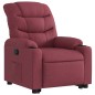 vidaXL Relaxsessel mit Aufstehhilfe Weinrot Stoff vidaXL Relaxsessel mit Aufstehhilfe Weinrot Stoff
