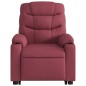 vidaXL Relaxsessel mit Aufstehhilfe Weinrot Stoff vidaXL Relaxsessel mit Aufstehhilfe Weinrot Stoff