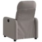 vidaXL Relaxsessel Elektrisch Taupe Stoff vidaXL Relaxsessel Elektrisch Taupe Stoff