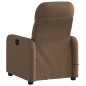 vidaXL Massagesessel Elektrisch Braun Stoff vidaXL Massagesessel Elektrisch Braun Stoff