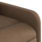 vidaXL Massagesessel Elektrisch Braun Stoff vidaXL Massagesessel Elektrisch Braun Stoff