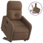 vidaXL Relaxsessel mit Aufstehhilfe Braun Stoff vidaXL Relaxsessel mit Aufstehhilfe Braun Stoff