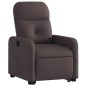 vidaXL Relaxsessel mit Aufstehhilfe Dunkelbraun Stoff vidaXL Relaxsessel mit Aufstehhilfe Dunkelbraun Stoff