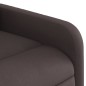 vidaXL Relaxsessel mit Aufstehhilfe Dunkelbraun Stoff vidaXL Relaxsessel mit Aufstehhilfe Dunkelbraun Stoff