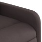 vidaXL Massagesessel mit Aufstehhilfe Dunkelbraun Stoff vidaXL Massagesessel mit Aufstehhilfe Dunkelbraun Stoff