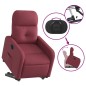 vidaXL Relaxsessel mit Aufstehhilfe Elektrisch Weinrot Stoff vidaXL Relaxsessel mit Aufstehhilfe Elektrisch Weinrot Stoff