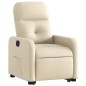 vidaXL Relaxsessel mit Aufstehhilfe Elektrisch Creme Stoff vidaXL Relaxsessel mit Aufstehhilfe Elektrisch Creme Stoff