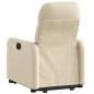 vidaXL Relaxsessel mit Aufstehhilfe Elektrisch Creme Stoff vidaXL Relaxsessel mit Aufstehhilfe Elektrisch Creme Stoff