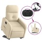 vidaXL Relaxsessel mit Aufstehhilfe Elektrisch Creme Stoff vidaXL Relaxsessel mit Aufstehhilfe Elektrisch Creme Stoff