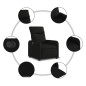vidaXL Relaxsessel Elektrisch Schwarz Stoff vidaXL Relaxsessel Elektrisch Schwarz Stoff