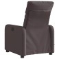 vidaXL Massagesessel Elektrisch Dunkelbraun Stoff vidaXL Massagesessel Elektrisch Dunkelbraun Stoff