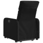 vidaXL Massagesessel mit Aufstehhilfe Schwarz Stoff vidaXL Massagesessel mit Aufstehhilfe Schwarz Stoff